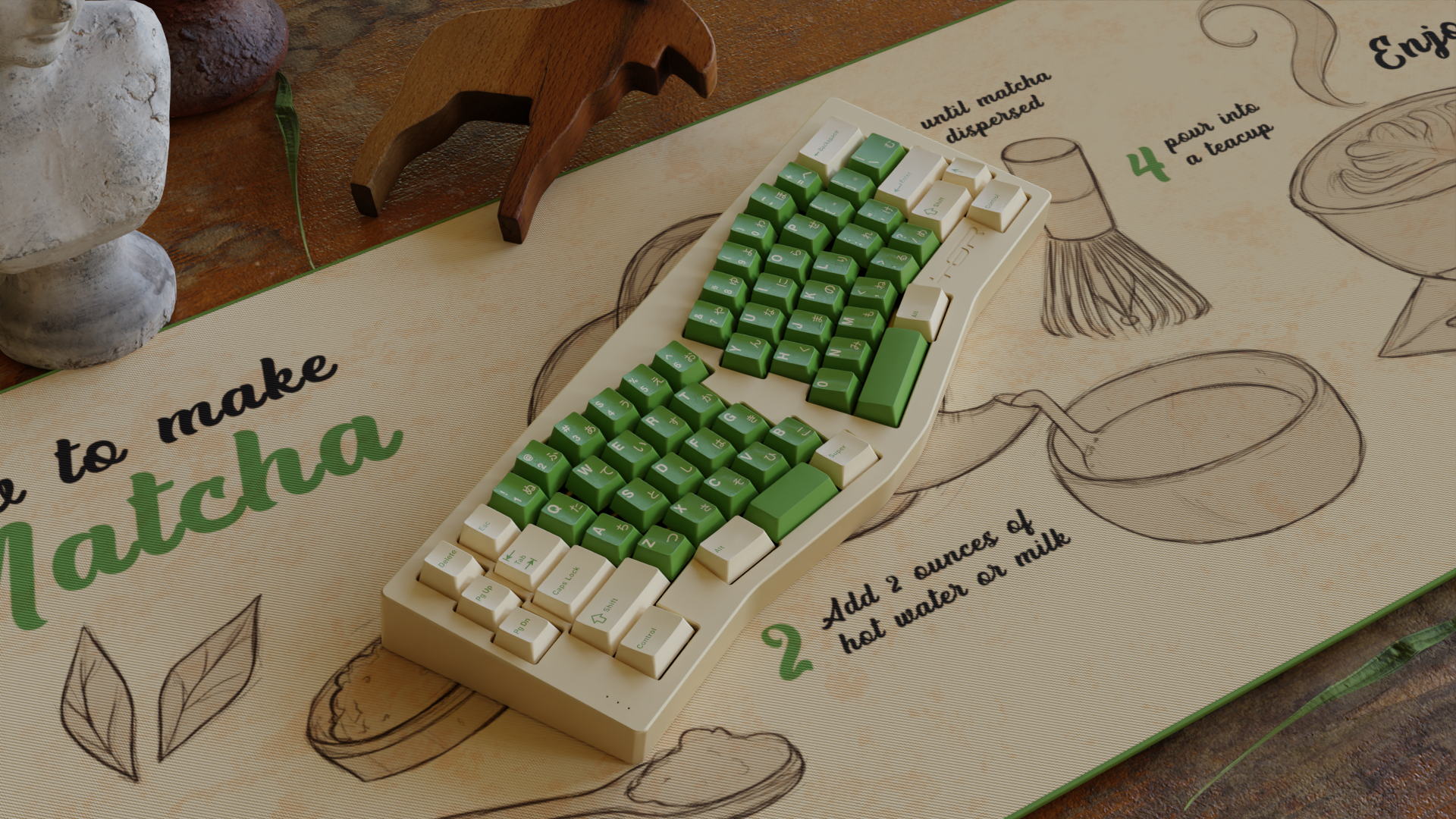 GMK Cream Matcha