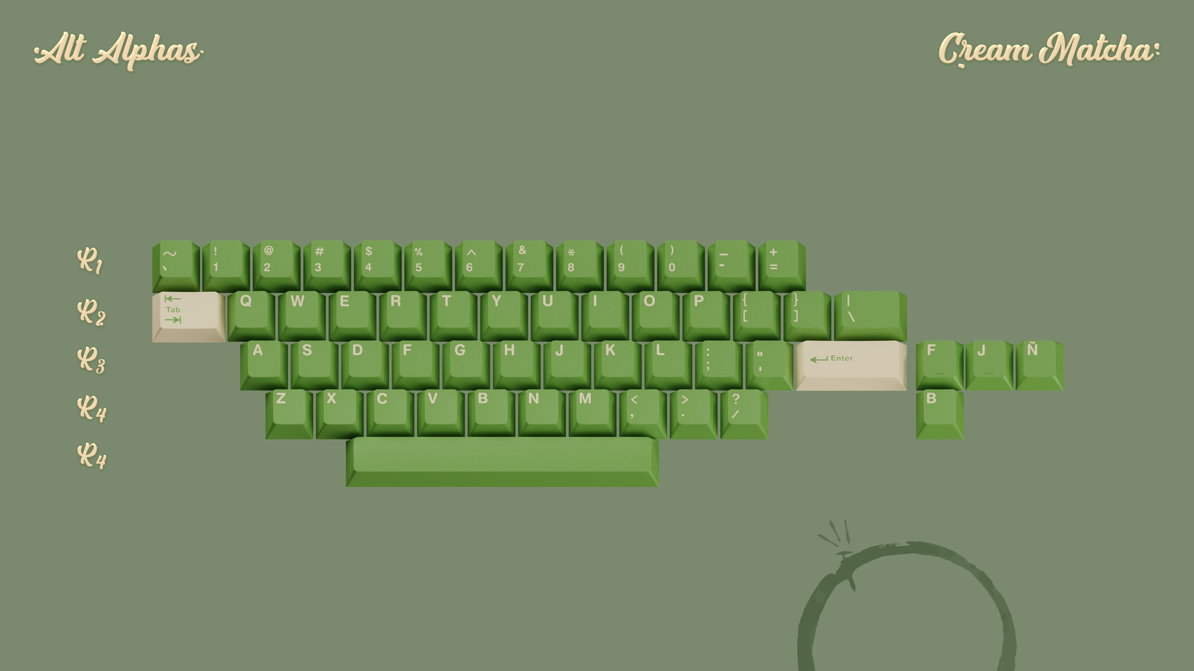 GMK Cream Matcha