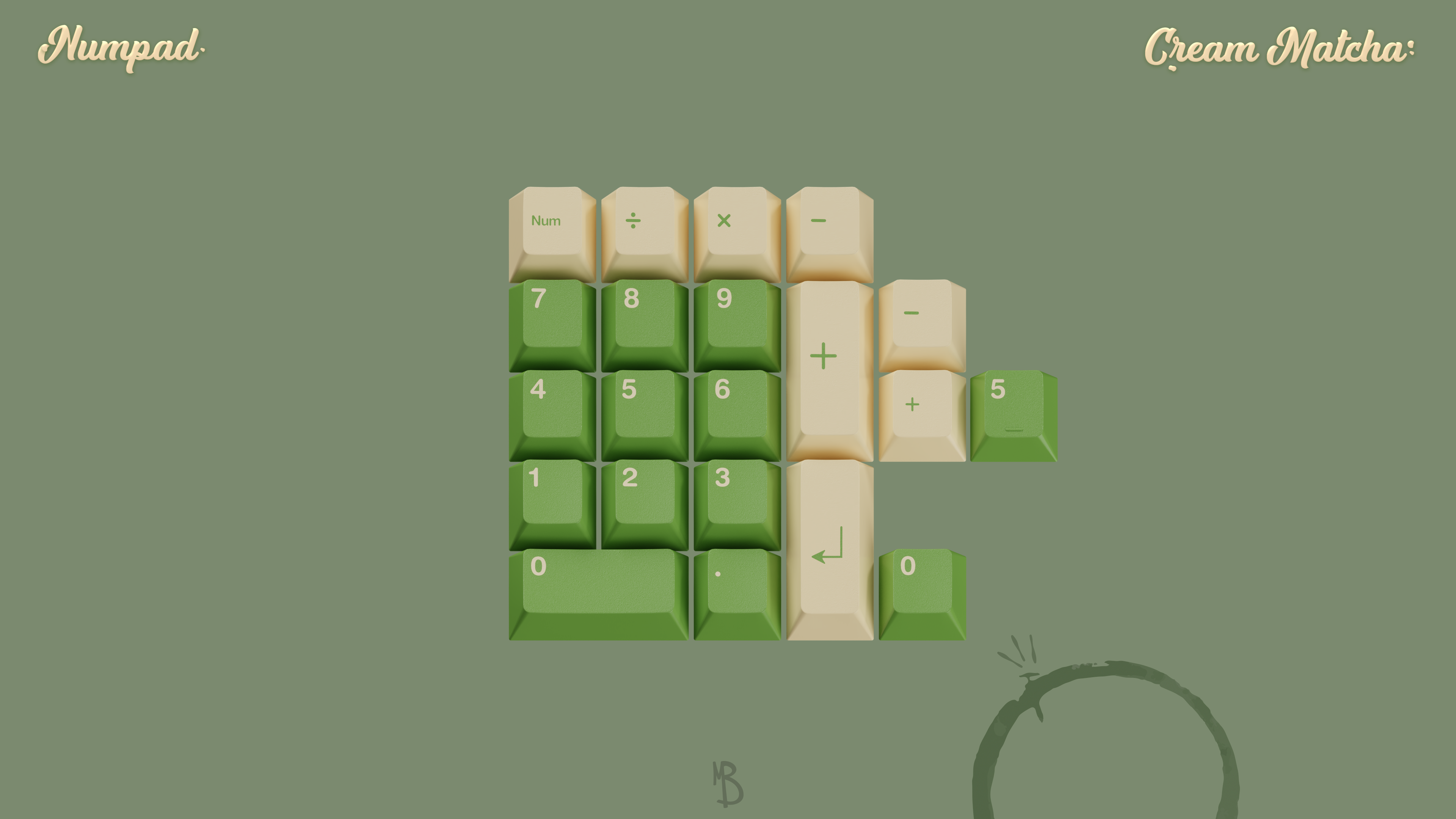 GMK Cream Matcha