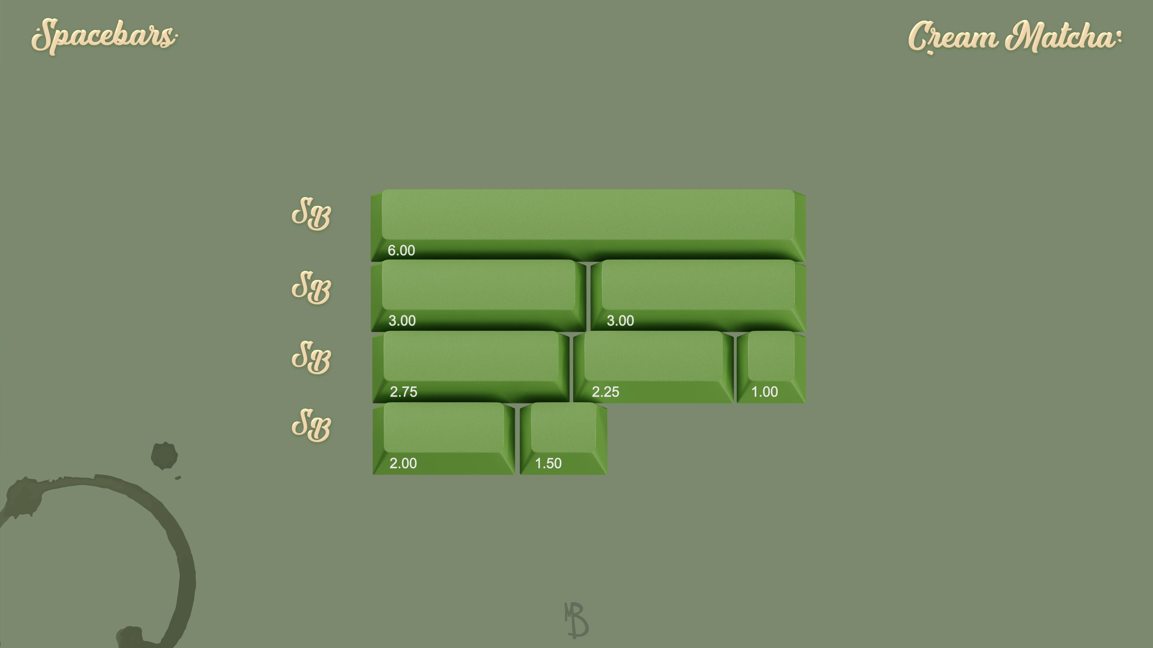 GMK Cream Matcha