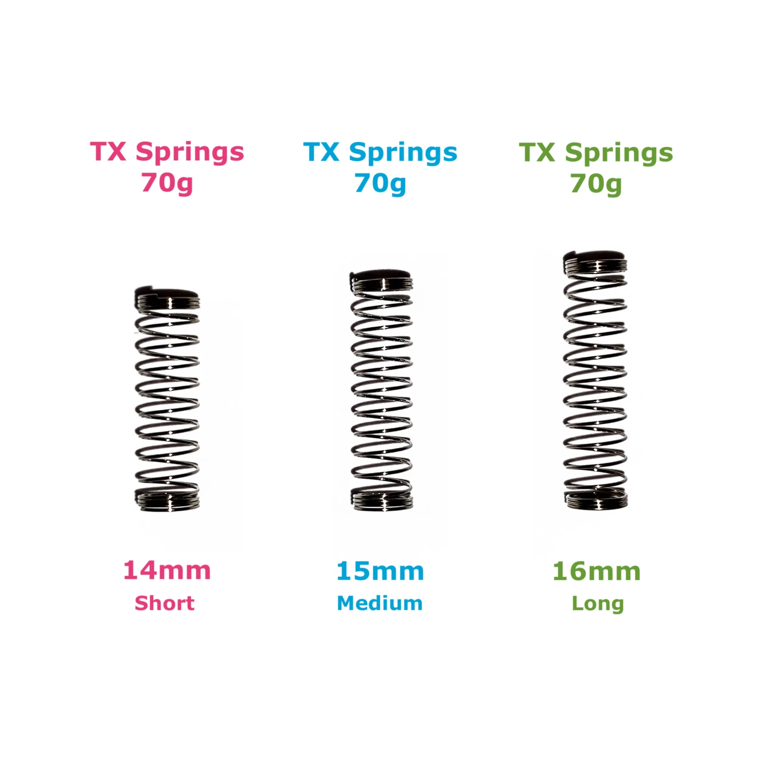 TX Springs Short (14mm)