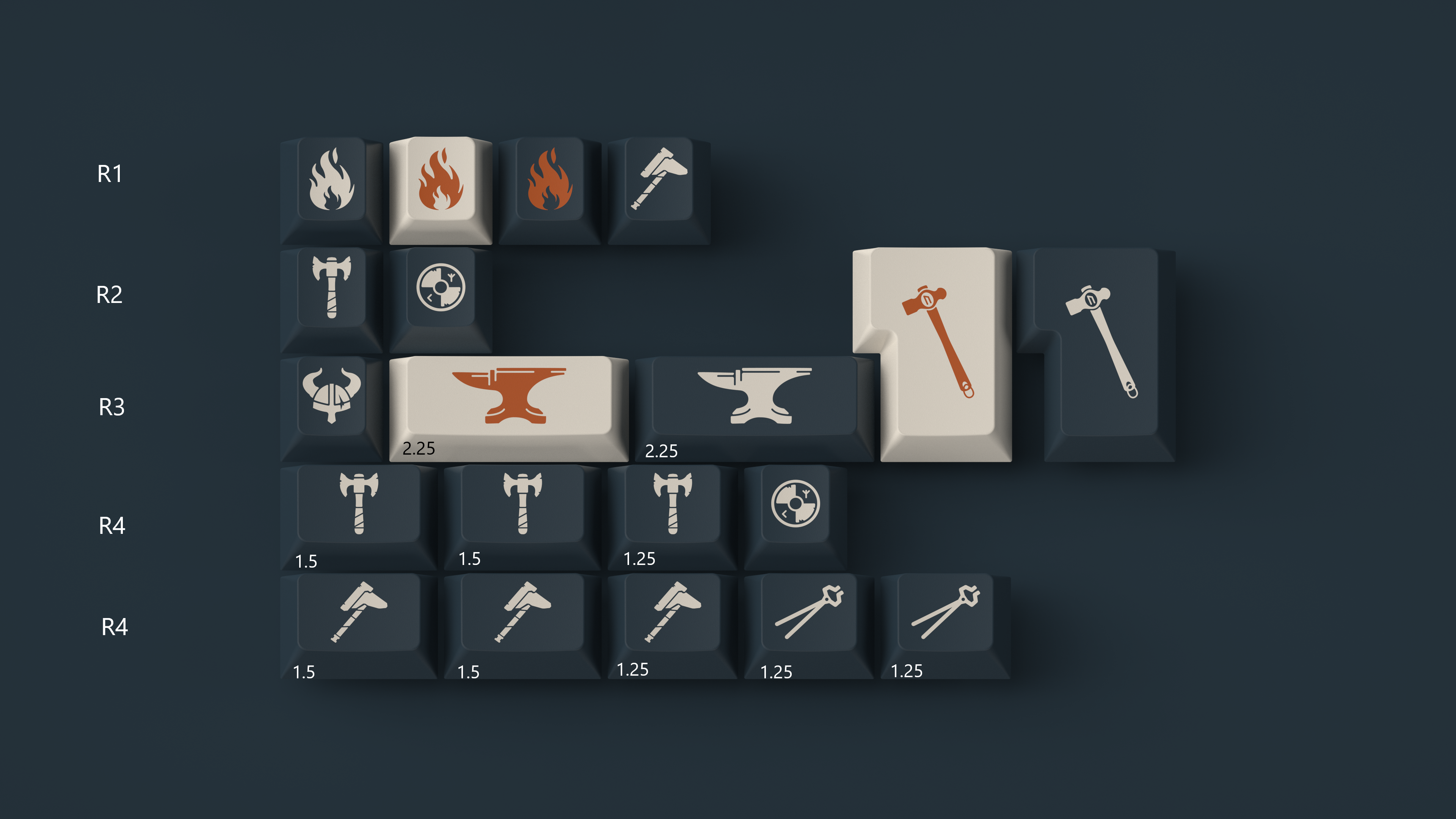 GMK ReForged Keycaps