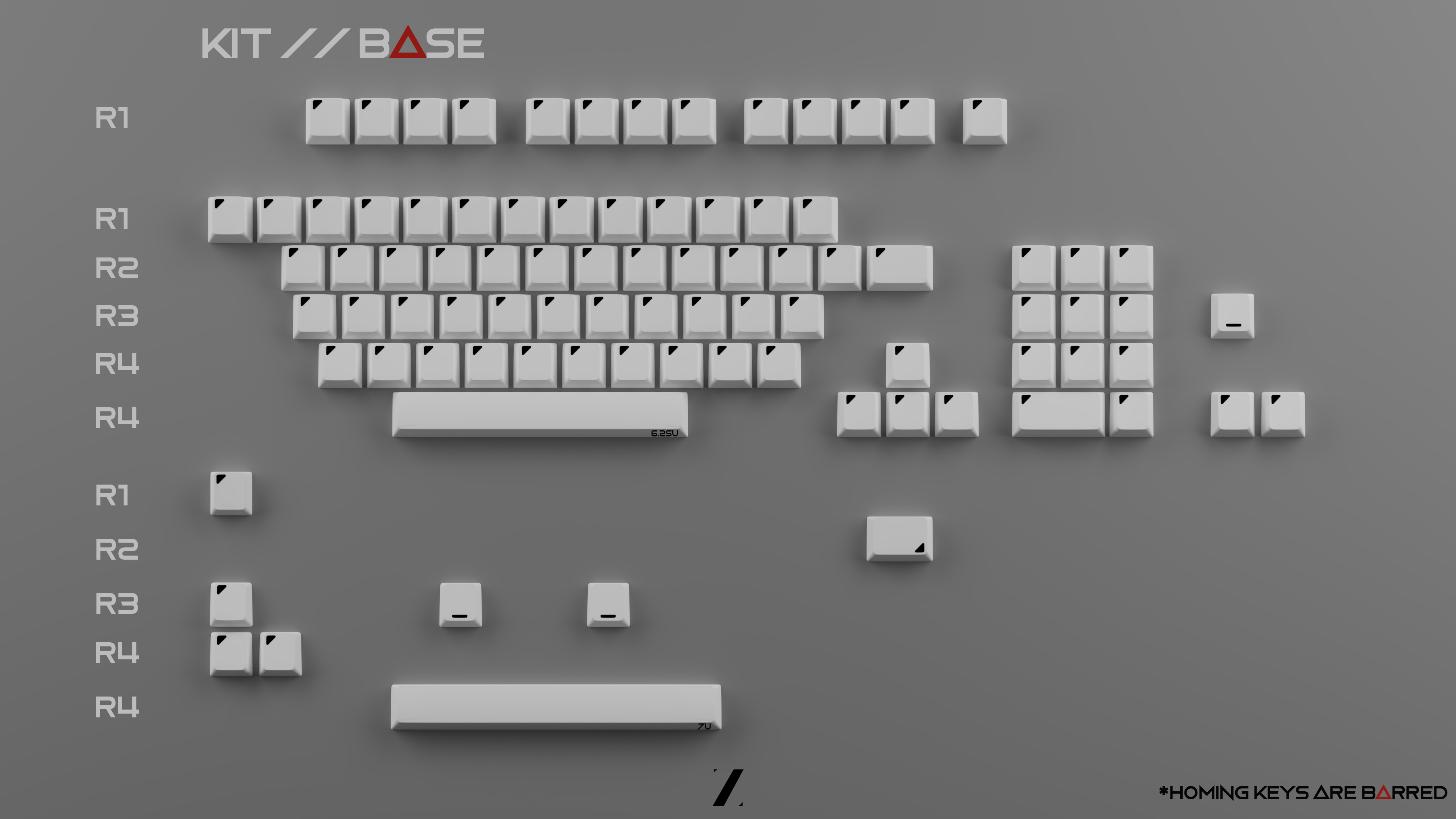 Geekark Triangle Keyset